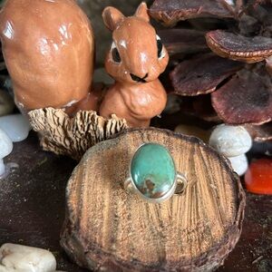 925 Sterling beautiful turquoise ring